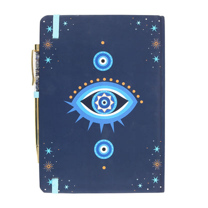 All Seeing Eye Notebook with Crystal Pen