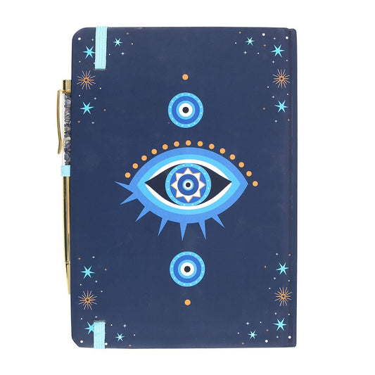 All Seeing Eye Notebook with Crystal Pen
