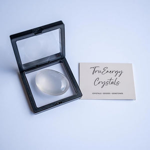 TruEnergy Quartz Palm Stone - 2"-3