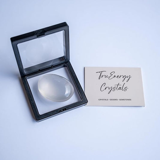 TruEnergy Quartz Palm Stone - 2"-3