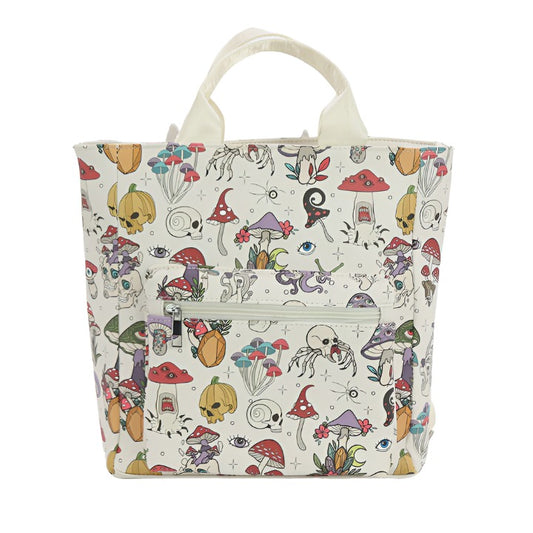 Goth Mushroom Mini Backpack