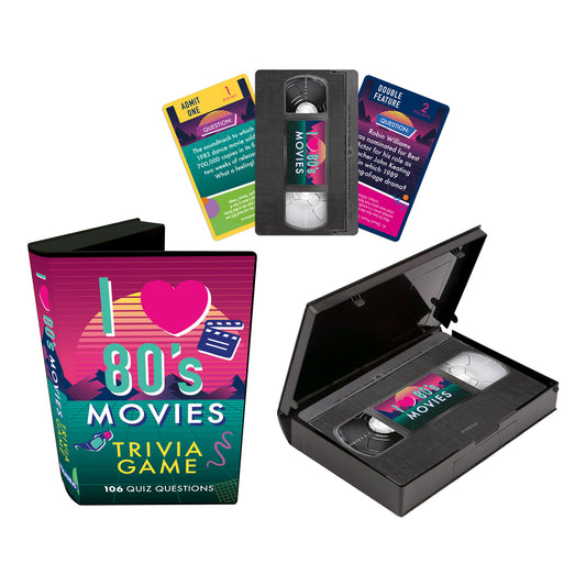 I Heart 80's Movies Trivia Card Game