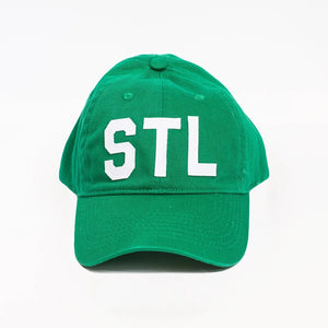 St. Louis "STL" Collegiate Dad Hat – Kelly Green