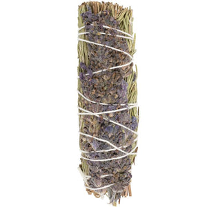 White Sage with Cedarwood & Lavender Smudge Stick 4"