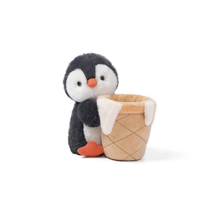 McHugs Penguin Pen Holder Stuffed Animal Desk Buddy