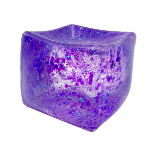 Fun Doh JUMBO Glitter Squishy Cube