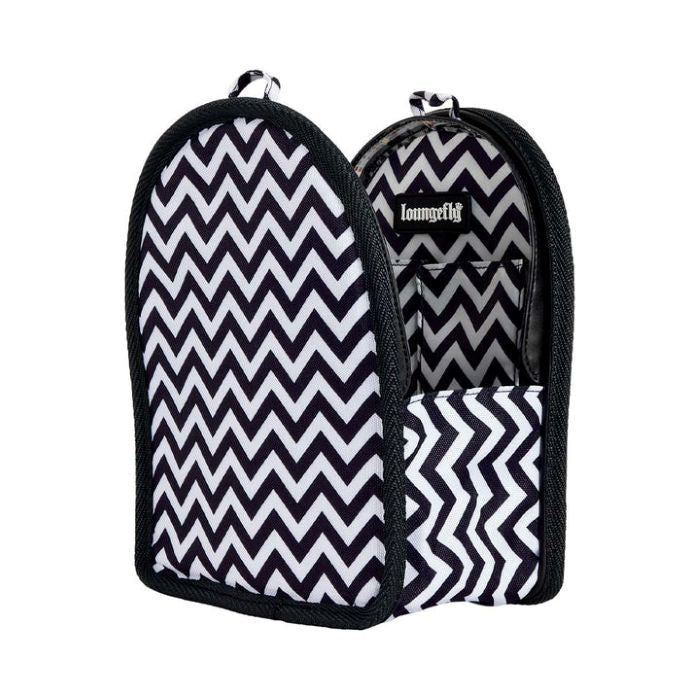 Loungefly Zig Zag Light Up Mini Backpack Insert Organizer