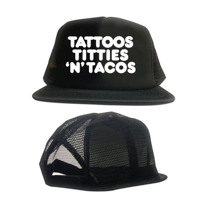 Cartel Ink Tattoos Titties 'n' Tacos Trucker Hat