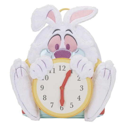 Loungefly Disney Alice in Wonderland White Rabbit Cosplay Mini Backpack