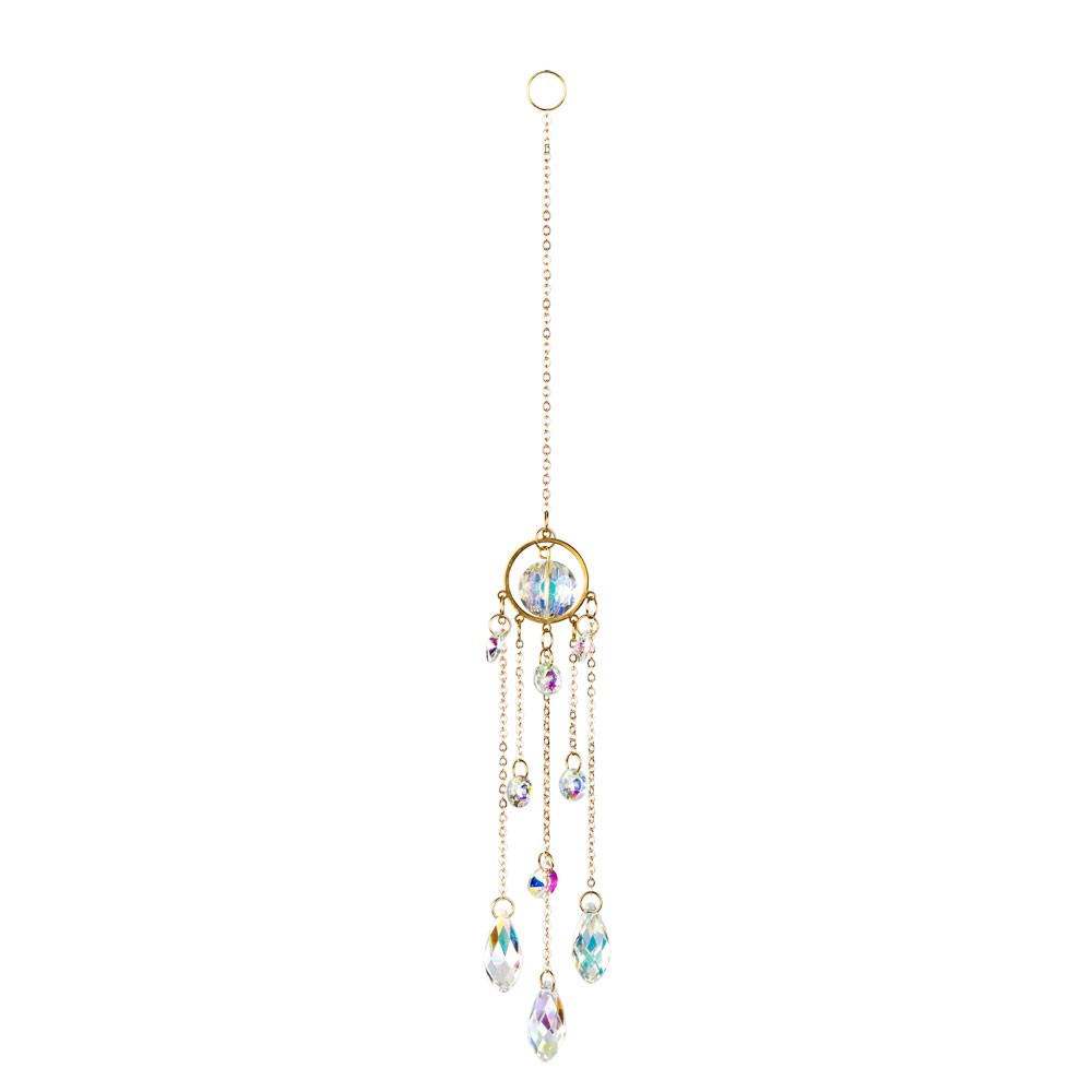 Tear Drop Hanging Crystal Suncatcher
