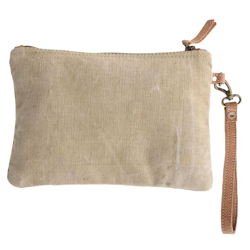 Clea Ray Distressed Evil Eye Wristlet