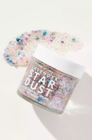 Lavender Stardust Star Dust Glitter Pot - Party