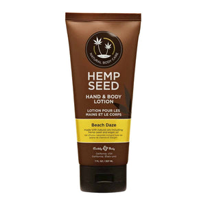 Earthly Body Hemp Seed Lotion - Beach Daze 7 oz