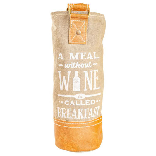 A Meal Without Wine is Breakfast Bag