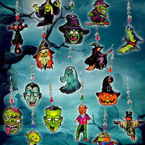 Acrylic Halloween Themed Earrings SALE