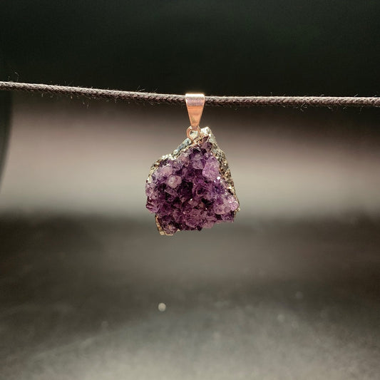 Amethyst Chunk Pendant