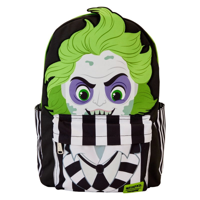 Loungefly Beetlejuice Cosplay Nylon Full-Size Backpack SALE