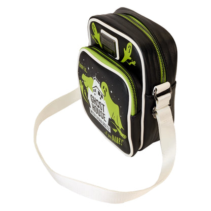 Loungefly Beetlejuice Beetlejuice Ghost House Glow Crossbody Bag SALE