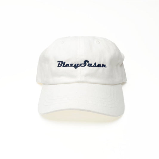 Blazy Susan Dad Hat - White