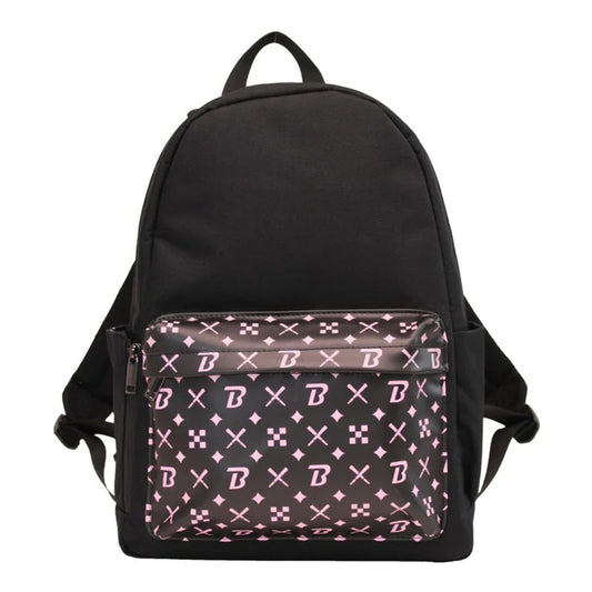 Blazy Susan Black Backpack / Black/Pink