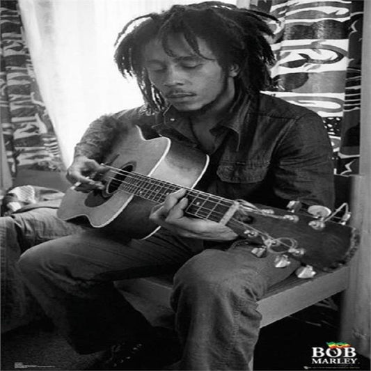 Marley Guitar Poster