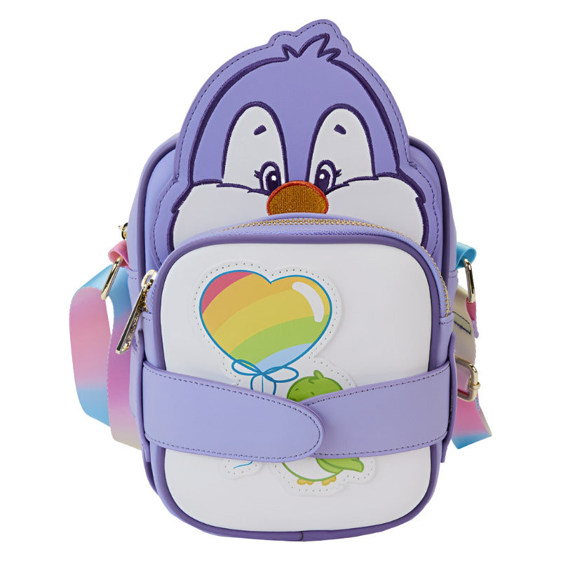 Loungefly Care Bear Cousins Cozy Heart Penguin Crossbuddies® Cosplay Crossbody Bag with Coin Bag SALE