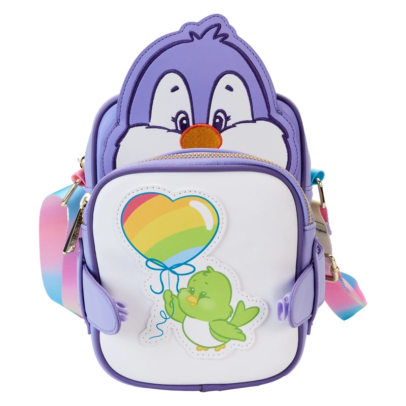 Loungefly Care Bear Cousins Cozy Heart Penguin Crossbuddies® Cosplay Crossbody Bag with Coin Bag SALE