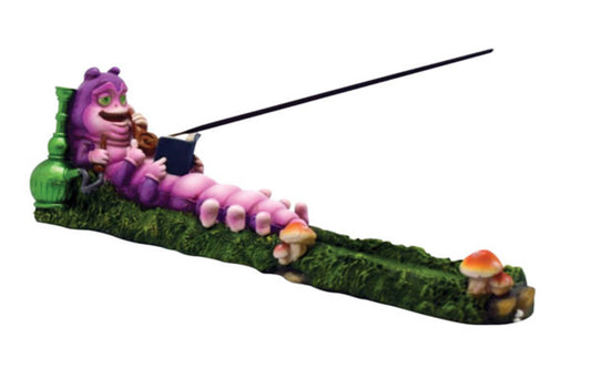 Puff Page Turner Caterpillar Incense Burner