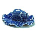 Ceramic Dish Incense Burner - Elephant