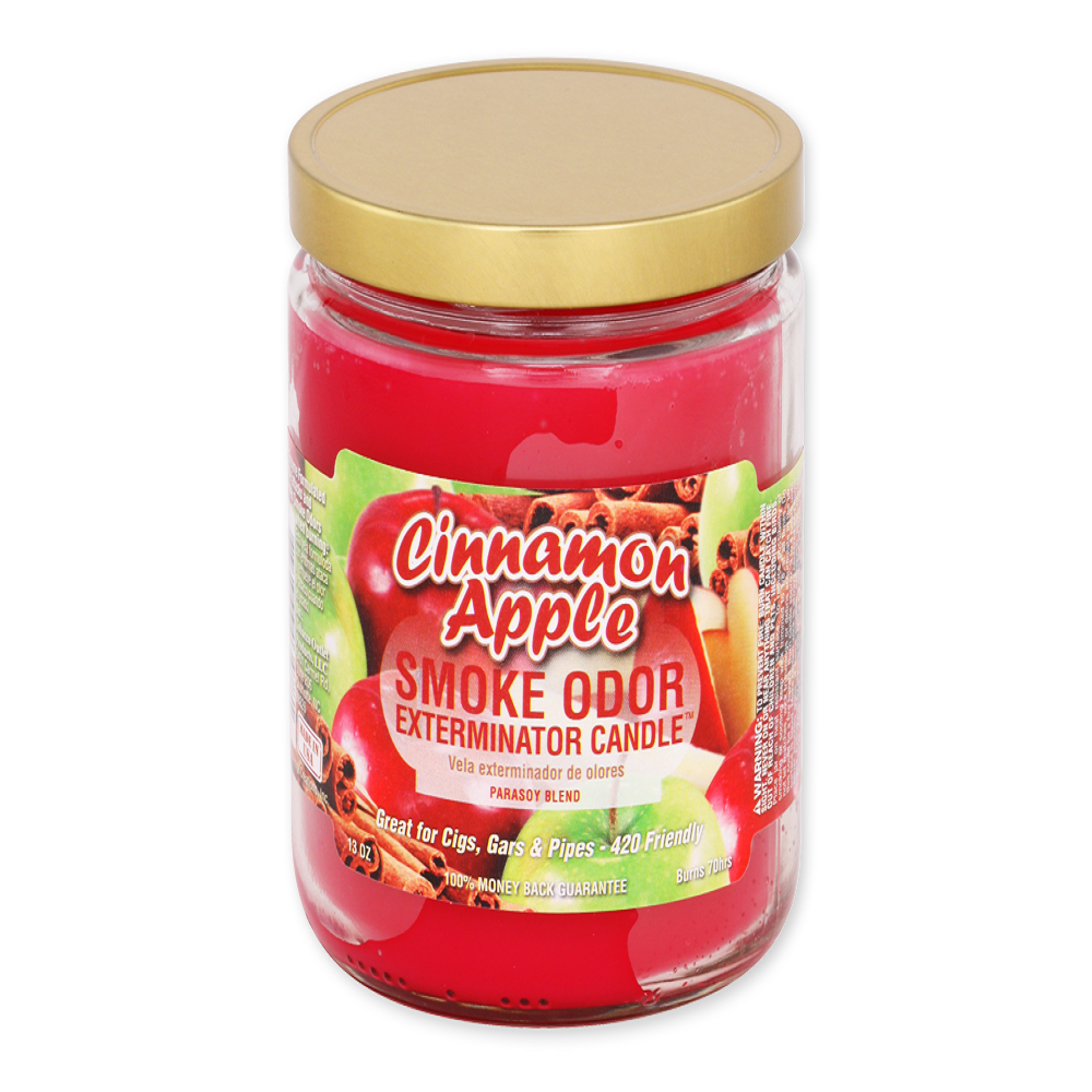 Cinnamon Apple Smoke Odor Candle