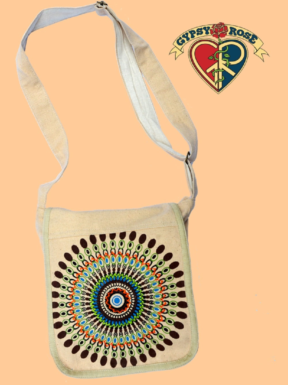 Cosmic Debris Mandala Print Bag