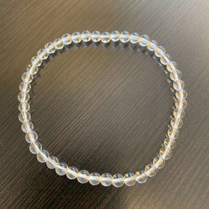 Crystal Quartz Bracelet - 4mm