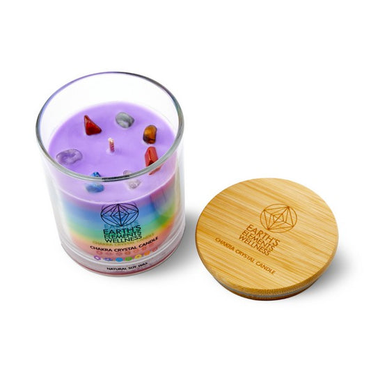 Earth's Elements Wellness Candle - Seven Chakra