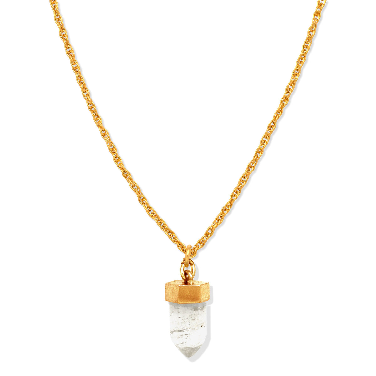 CRYSTAL CHOKER | GOLD
