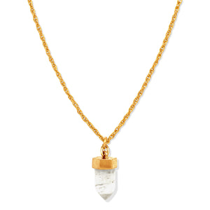CRYSTAL CHOKER | GOLD