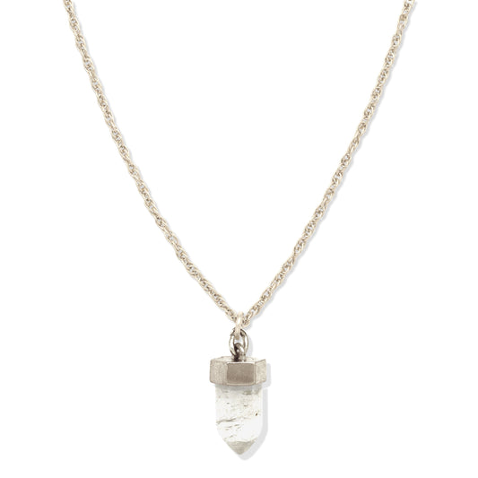 CRYSTAL CHOKER | SILVER