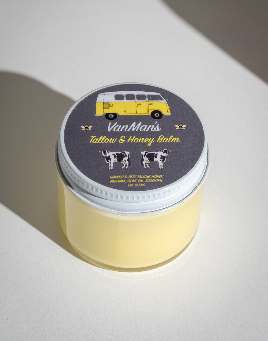 VanMan's Tallow & Honey Face Balm - Classic