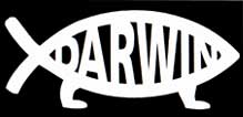 Darwin Fish Sticker SALE