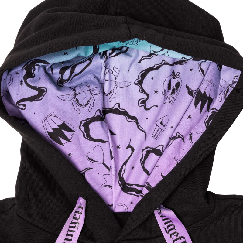 Loungefly Disney Villains Color Block Unisex Hoodie SALE