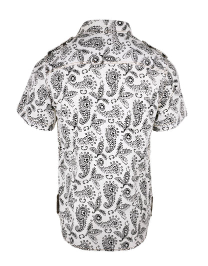 S/S Paisley Mini Corduroy