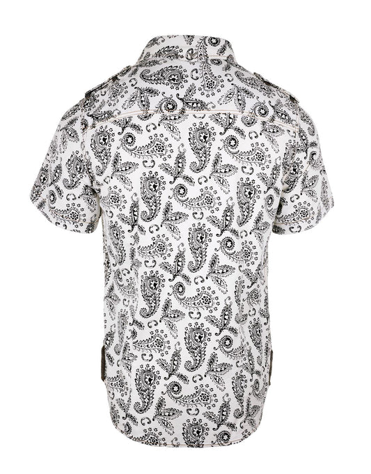 S/S Paisley Mini Corduroy