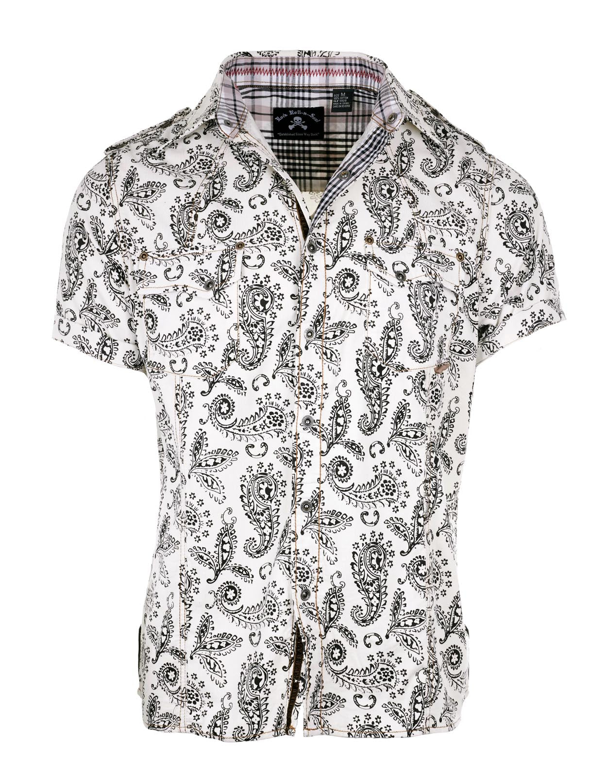S/S Paisley Mini Corduroy