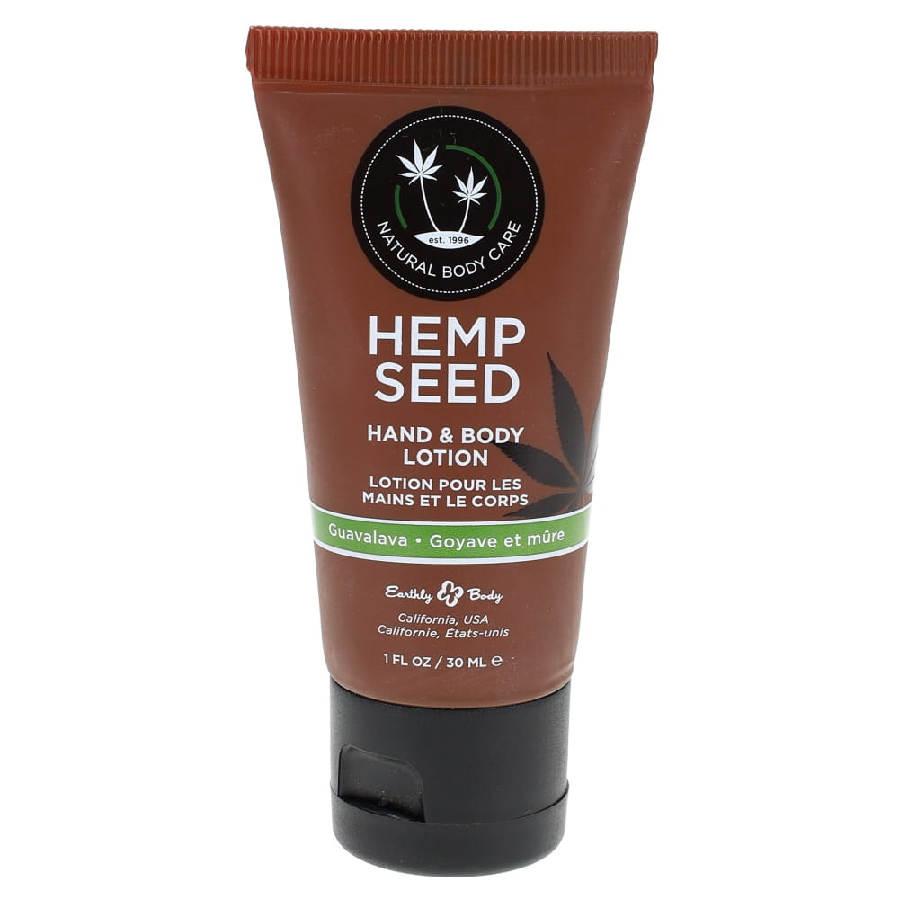 Earthly Body Hemp Seed Hand & Body Lotion - Guavalava 1oz