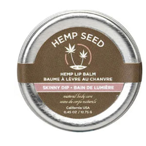 Earthly Body Hemp Seed Lip Balm Tin - Skinny Dip