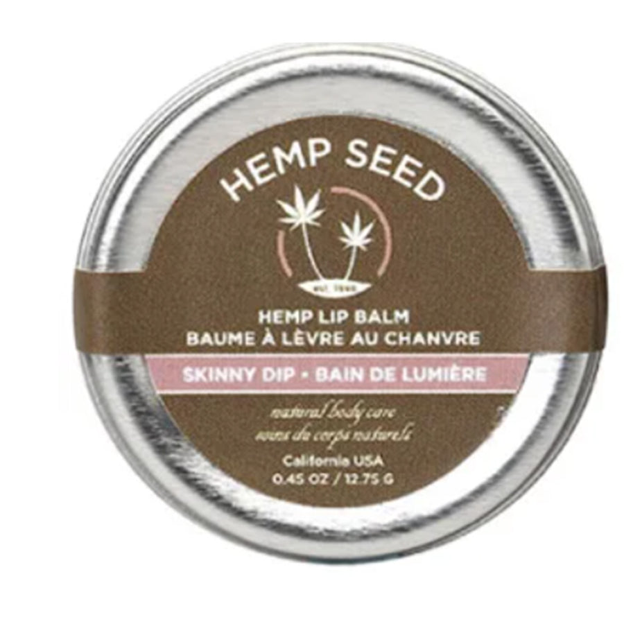 Earthly Body Hemp Seed Lip Balm Tin - Skinny Dip