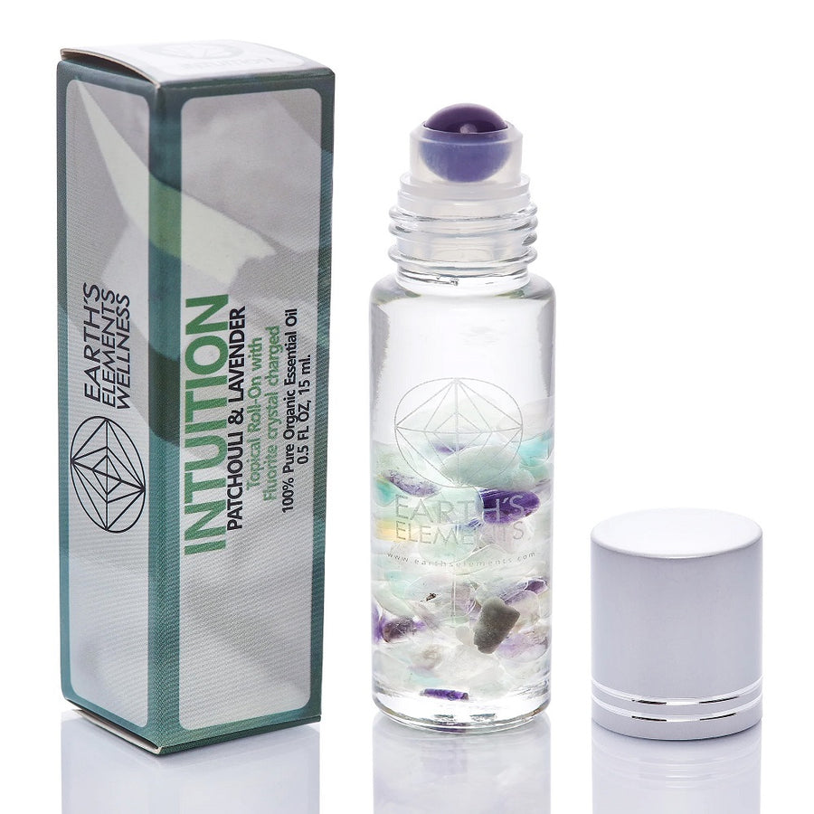 Earth’s Elements Intuition Crystal Roll On Oil