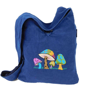 Erika Corduroy Mushroom Embroidery Bag