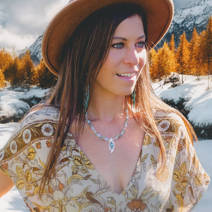Love In The Dream Necklace ~ Opal