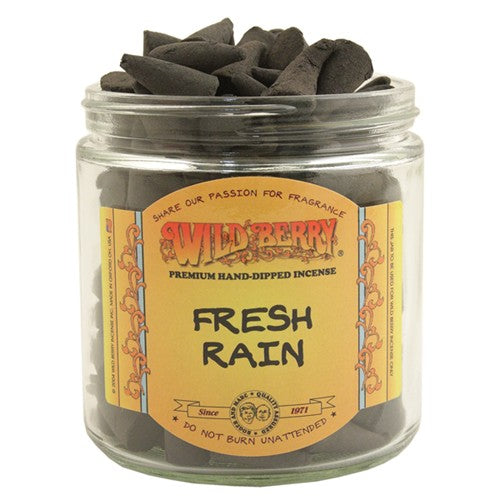 Fresh Rain Wild Berry Incense Cones