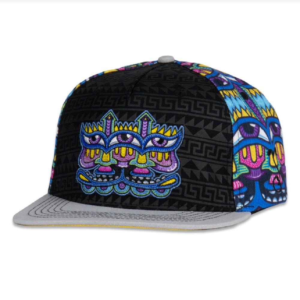 Grassroots California Chris Dyers Harmoneyes Blue Pattern Hat